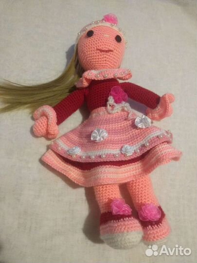 Кукла Тильда вязанная