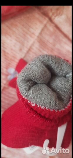 Новые перчатки утеплённые на девочку 7-10 лет