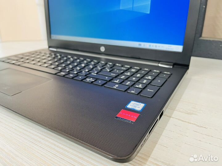 Свежий мощный ноутбук hp в отличном состоянии