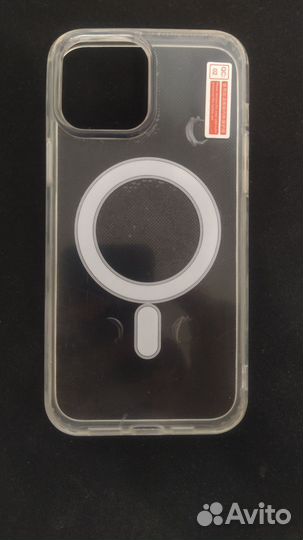 Чехол для iPhone 13 pro max Clear case mag safe