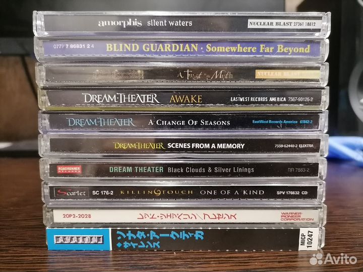 CD, DVD фирменные и японские - рок, металл