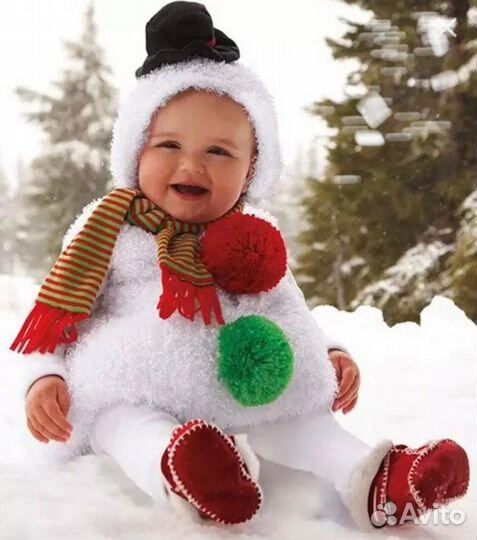 Прокат/аренда костюма Снеговика, 1,5-3 года