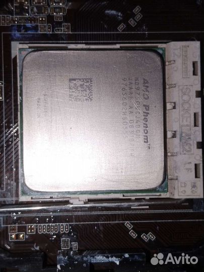 Материнская плата с процессором и озу