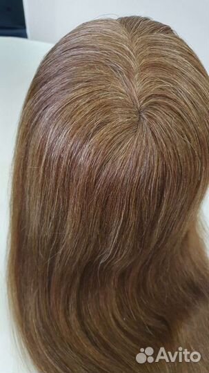Учебная голова для причесок. Болванка натуральный