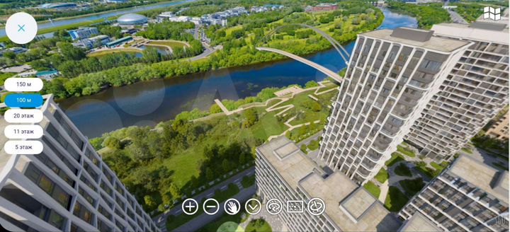 2-к. квартира, 81,9 м², 11/12 эт.