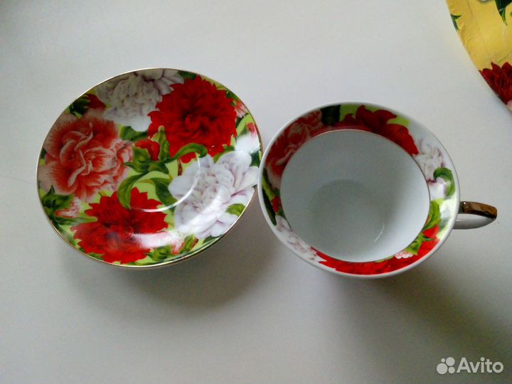 Чайный сервиз фарфор подарочный