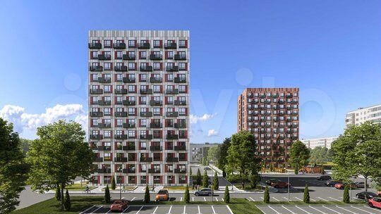 2-к. квартира, 52 м², 8/13 эт.