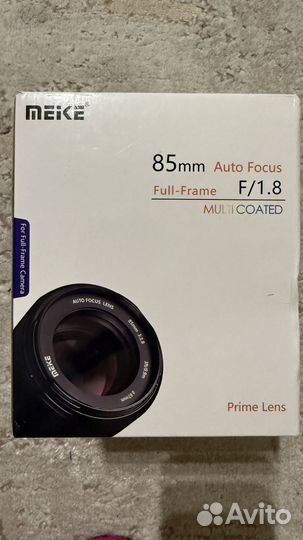 Объектив Meike 85mm f/1.8 STM full frame Sony E-mo