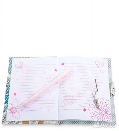 Блокнот с ручкой Гламур A2120900