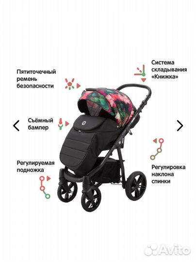 Новая Коляска 2 в 1