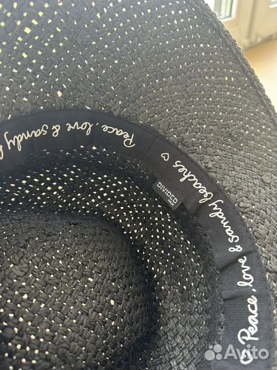 Шляпа женская h&m черная