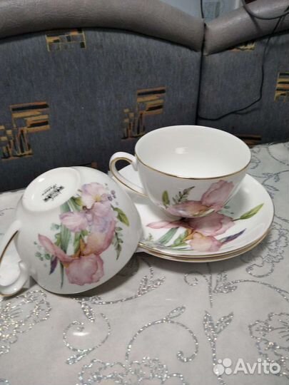 Фарфоровые чайные пары