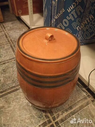 Бочка керамическая