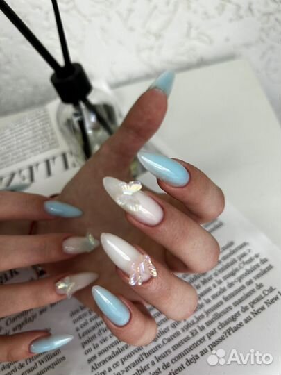 Маникюр,гель лак, наращивание