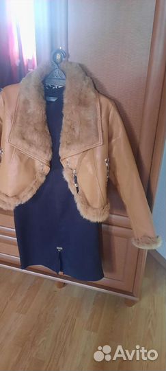 2 дубленки