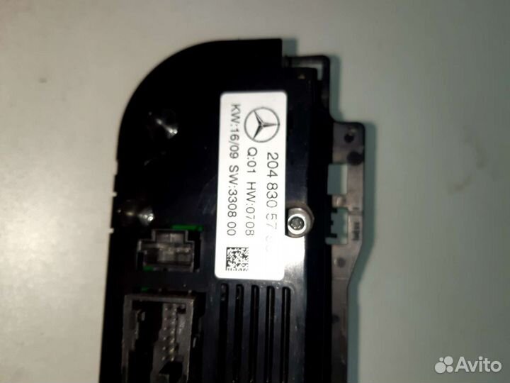 Блок климат контроля Мерседес GLK A2048305790