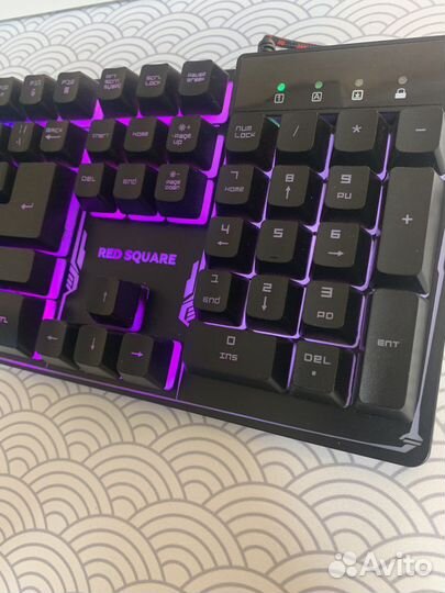 Игровая клавиатура red square tesla rgb