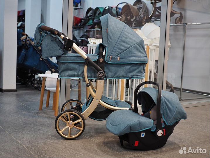 Новая коляска 2в1