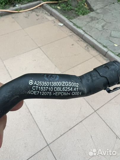 Трубка вентиляции картерных газов MB w213