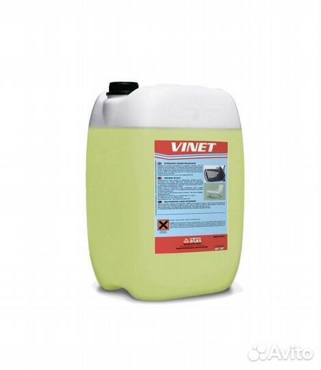 Очиститель пластика и искусственной кожи atas vine