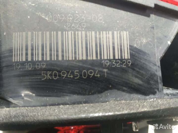 Фонари задние Volkswagen Golf Gti VI 2.0 CCZ 2010