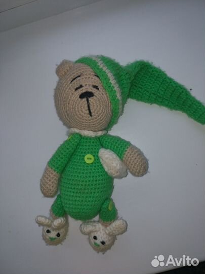 Детские игрушки вязаные