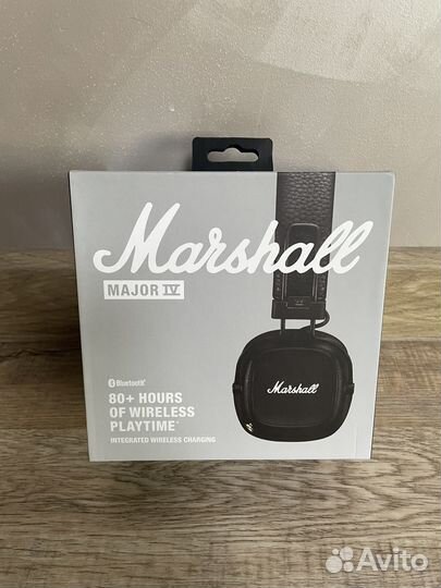 Беспроводные наушники Marshall major IV Black