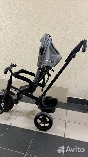 Велосипед с ручкой трансформер