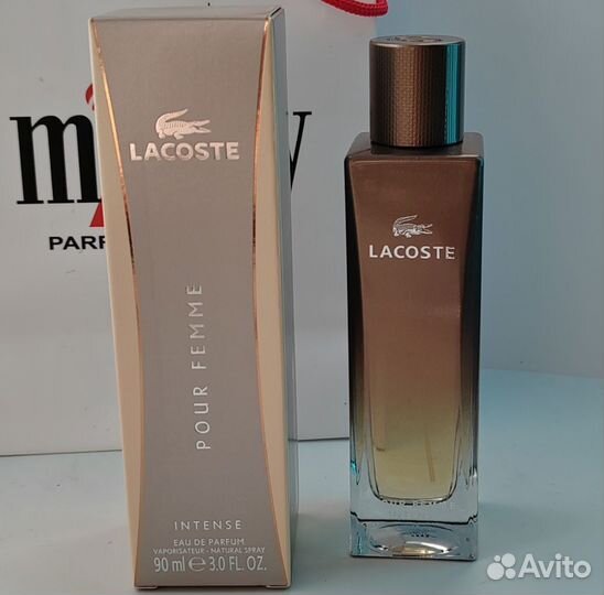Парфюмерия Lacoste Pour Femme Intense