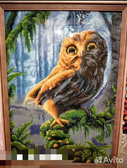 Вышивка крестом ручная работа