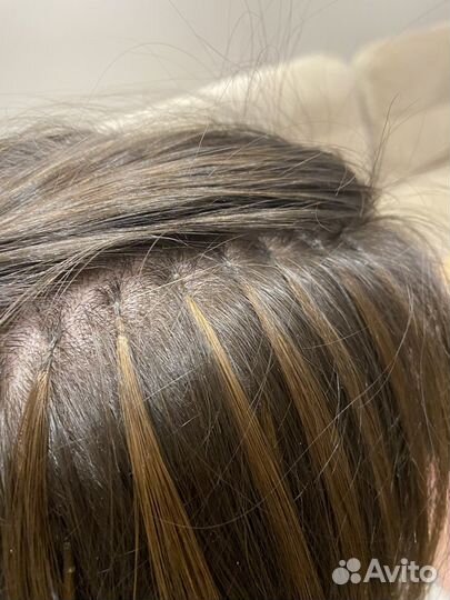 Модель на наращивание волос