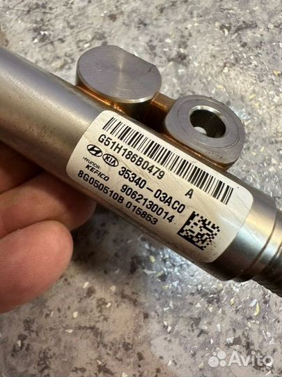 Топливная рампа Kia Ceed 3 CD G4LD 2021