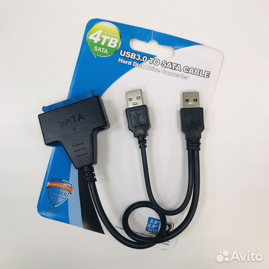 Переходник USB 3.0/2.0-SATA для ноутбуков
