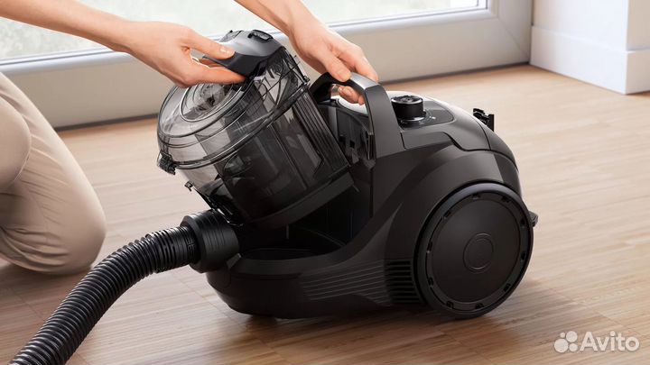 Пылесос Bosch Serie 4 BGC21X300 550Вт черный/черный