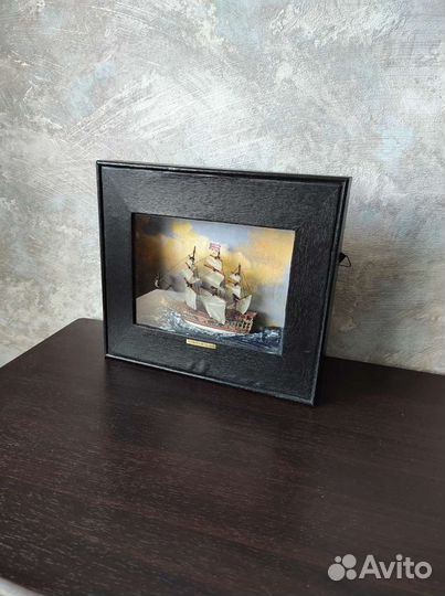 3D Картина корабль