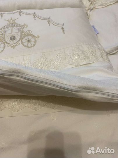 Комплект для детской кроватки девочки