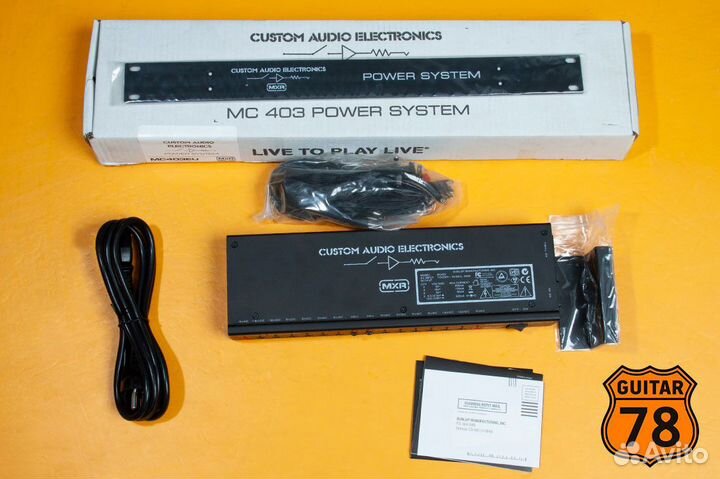Dunlop MC403 MXR CAE power system