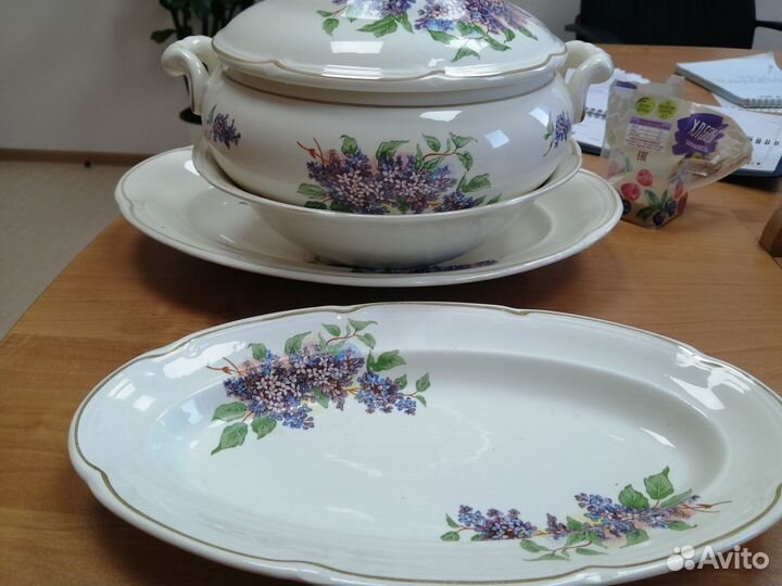 Посуда СССР зик конаково Сирень