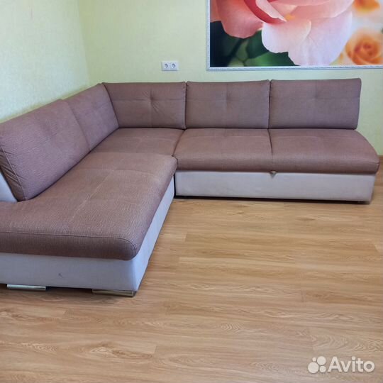 Большой угловой диван модульный бу