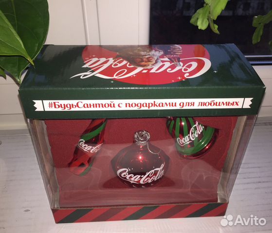 Елочная игрушка Coca Cola