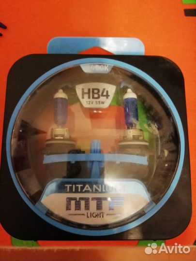 Галогеновые лампы MTF-Light Titanium