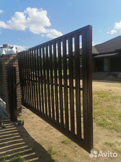 Забор с установкой
