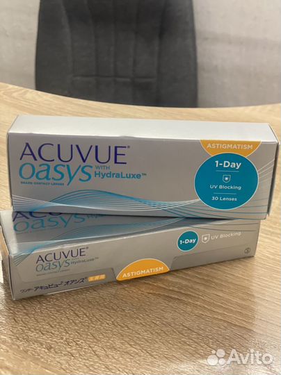 Линзы контактные acuvue oasys однодневные