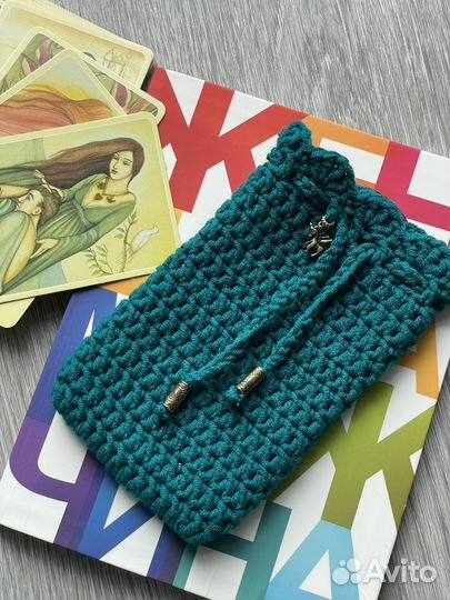 Мешочки для карт Таро, мак, рун