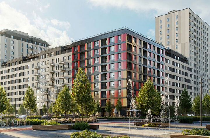 2-к. квартира, 76,7 м², 9/17 эт.