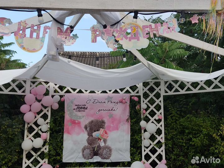 Баннер на день рождения