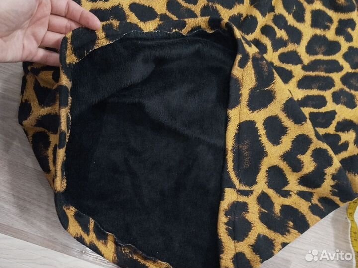 Юбка тёплая тигровая 46-48