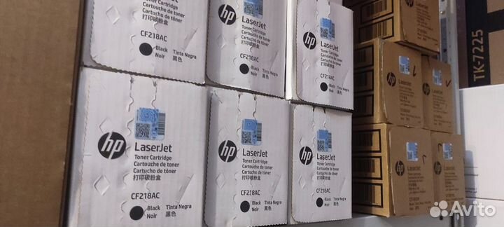 Оригинальные лазерные картриджи HP