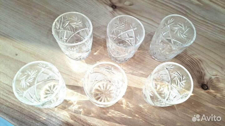 Стопки подарочные набор 6 шт. 60 мл