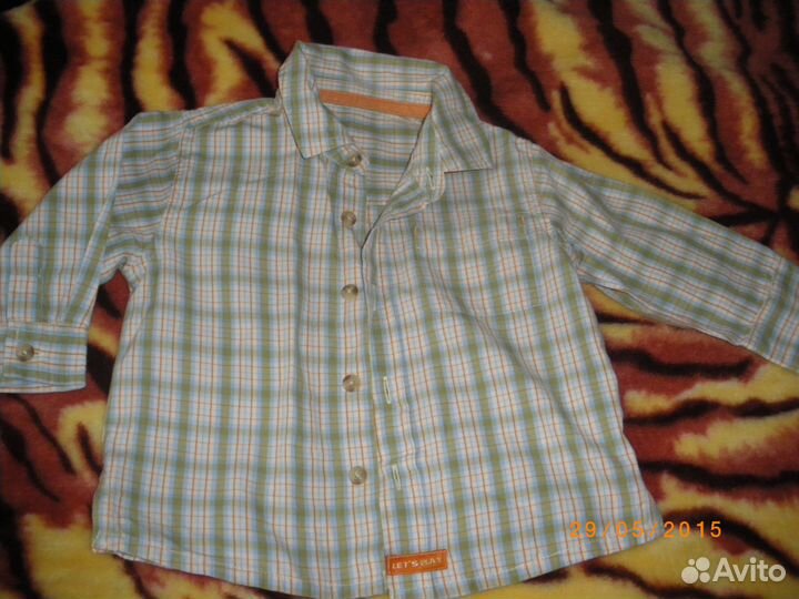 Регланы, пиждак и рубашки Mother Care